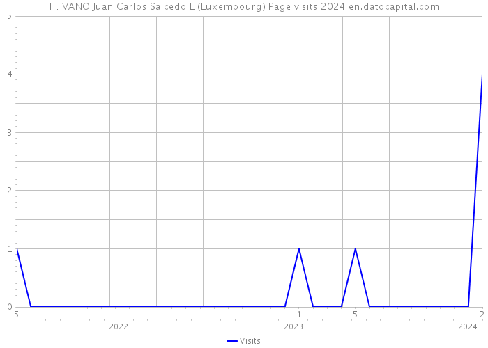 I…VANO Juan Carlos Salcedo L (Luxembourg) Page visits 2024 