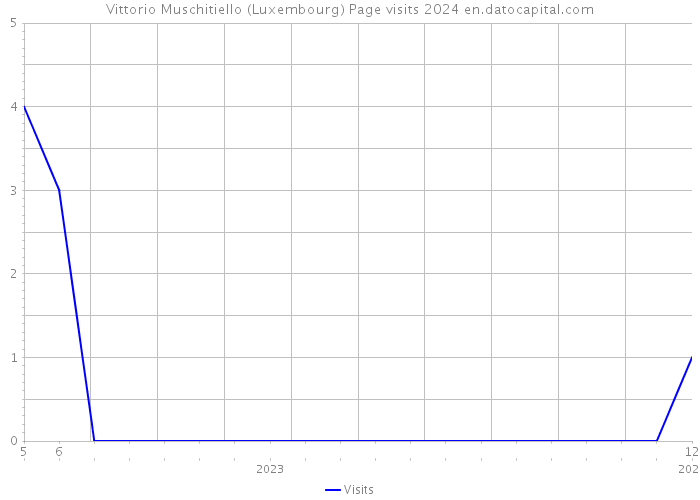 Vittorio Muschitiello (Luxembourg) Page visits 2024 