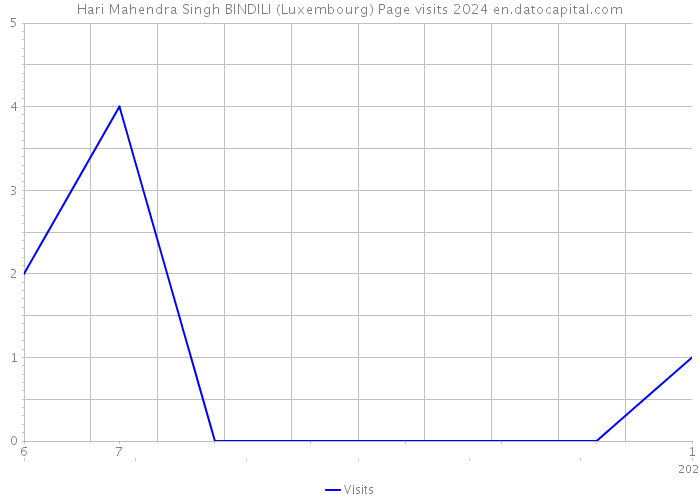 Hari Mahendra Singh BINDILI (Luxembourg) Page visits 2024 