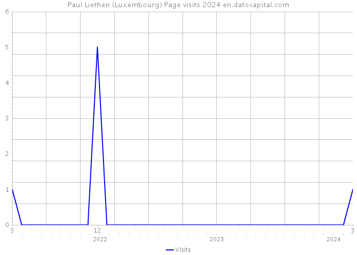 Paul Liethen (Luxembourg) Page visits 2024 