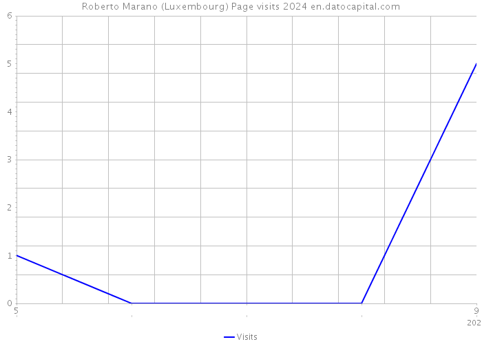 Roberto Marano (Luxembourg) Page visits 2024 