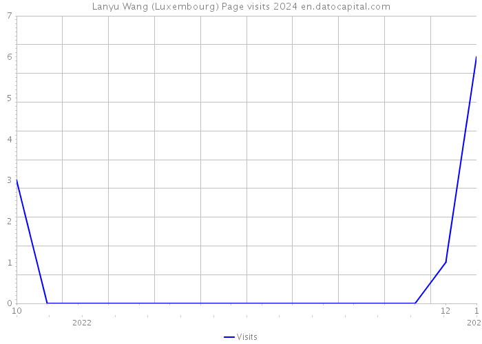 Lanyu Wang (Luxembourg) Page visits 2024 