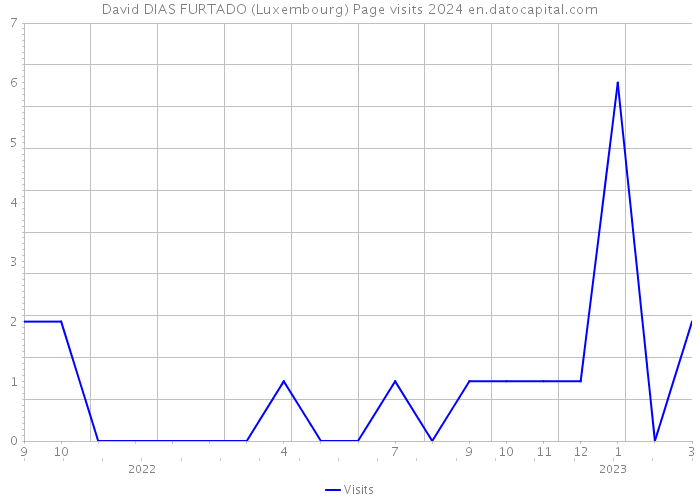 David DIAS FURTADO (Luxembourg) Page visits 2024 