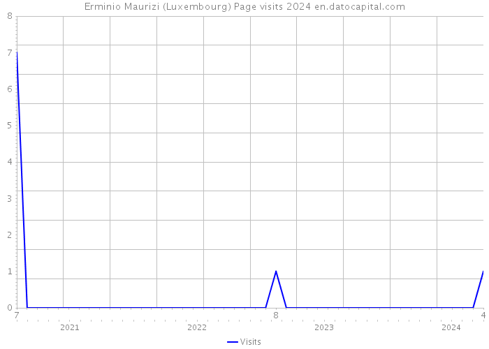 Erminio Maurizi (Luxembourg) Page visits 2024 