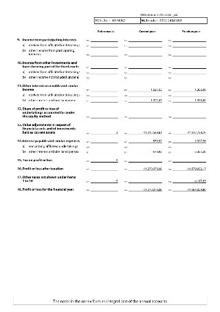Profit and loss closing (page 8)